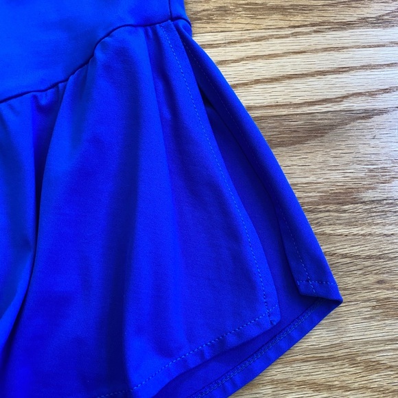 Figure skating dress - blue - Picture 5 of 9